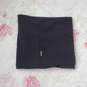 Bula Neck Tube Gator Fuzzy Black Polyester